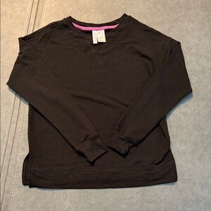 Kids Black Fleece Sweatshirt